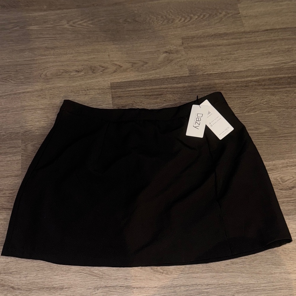 Black Mini Skort